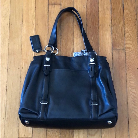 Authentic Leather Coach Handbag - Picture 2 of 7